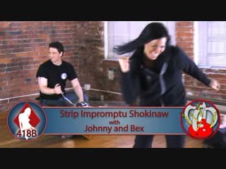 418b. impromptu strip electroshock with johnny and becks (hd quality)
