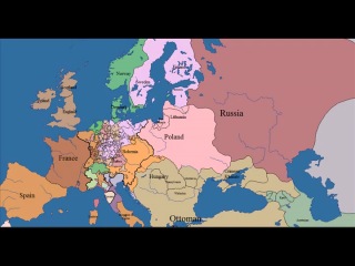 10 centuries in 5 minutes. how the map of europe has changed, incl. russia, ukraine and other countries.
