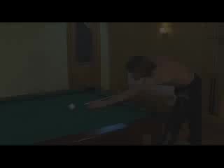 played billiards)