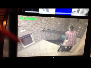 homemade porn: a couple slept in front of a surveillance camera. the guards are neighing